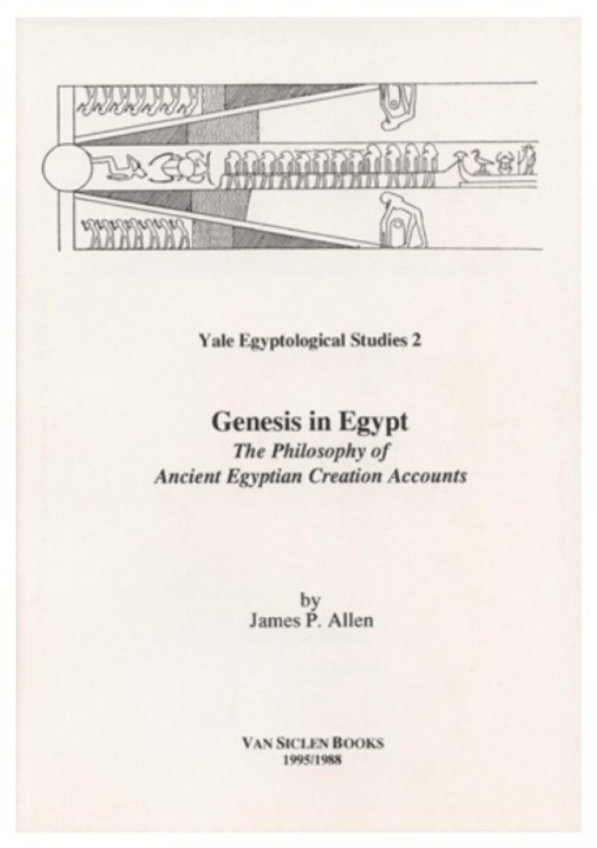 Cover image for Genesis in Egypt ISBN 9780912532141